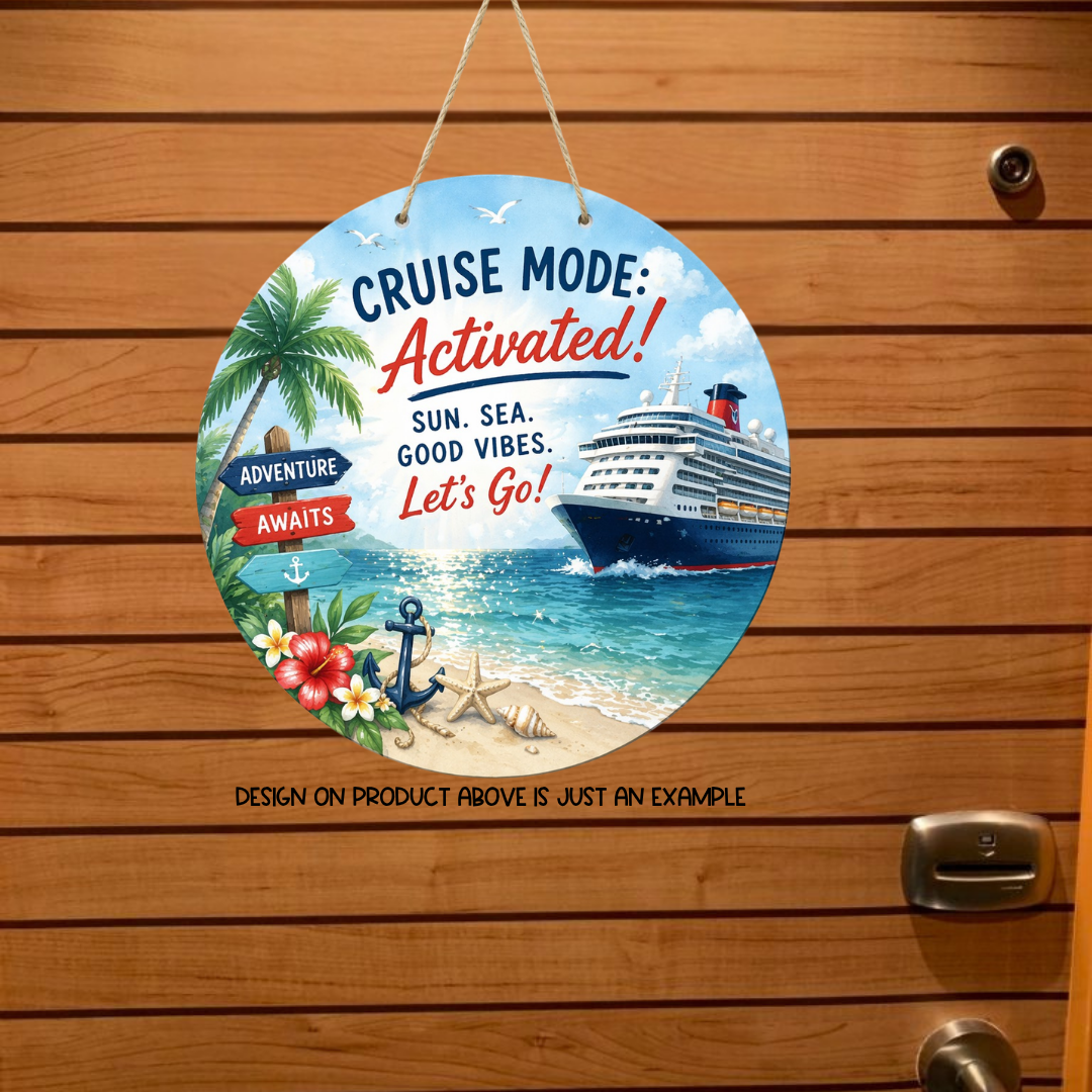 10in Customizable Door/Wall Sign