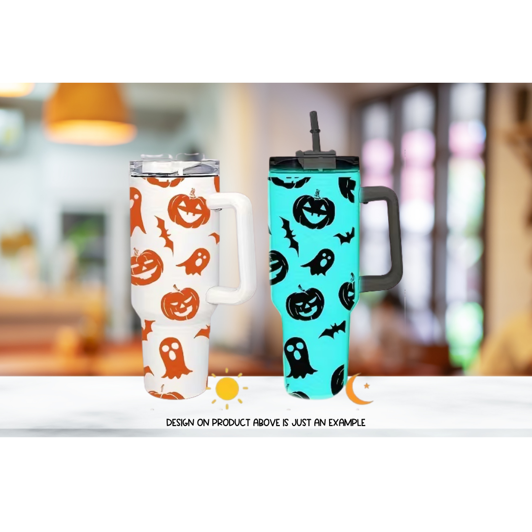 40oz Quencher Glow In The Dark Sublimation Tumbler