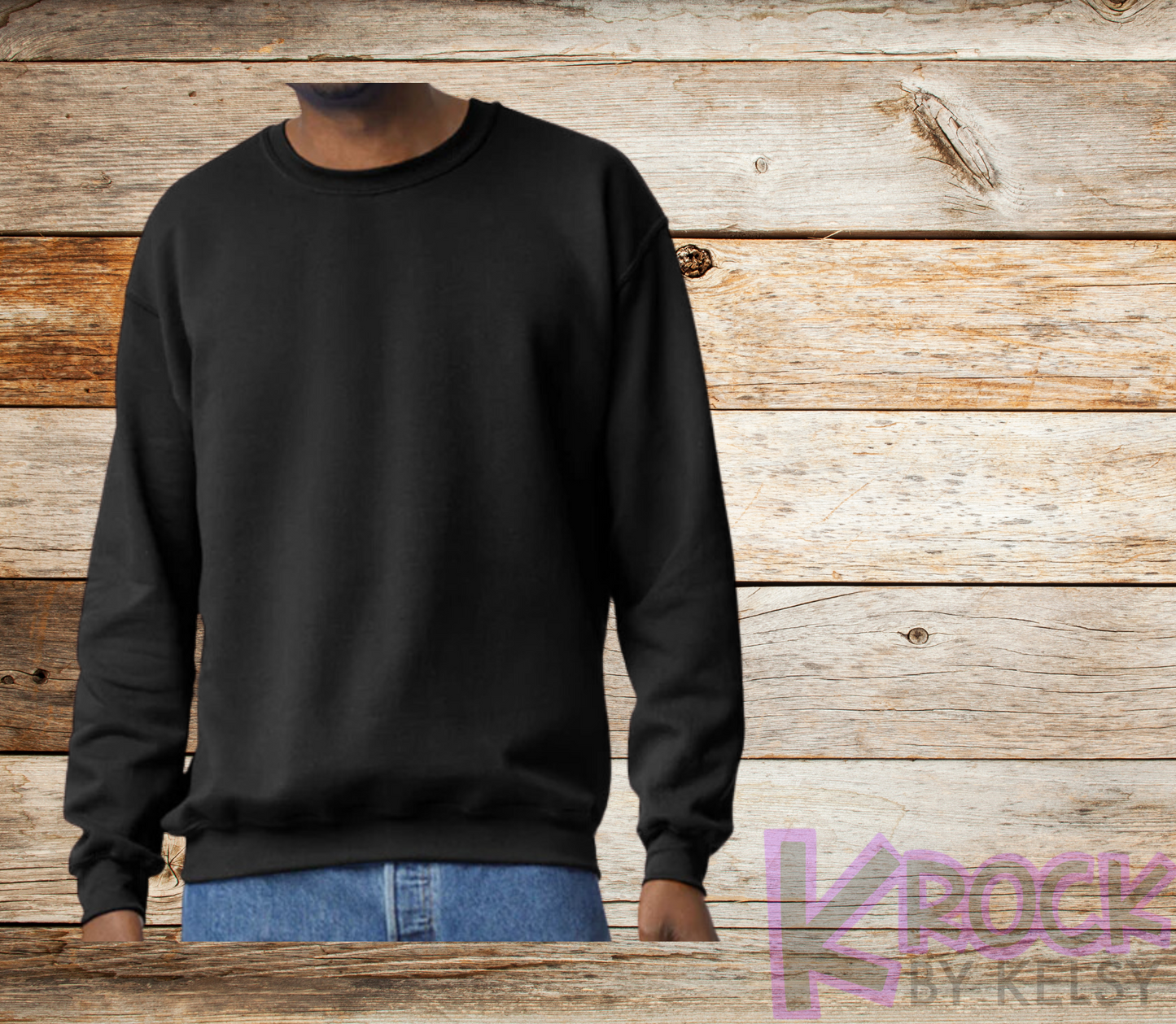 Adult Unisex 50/50 Fleece Crew