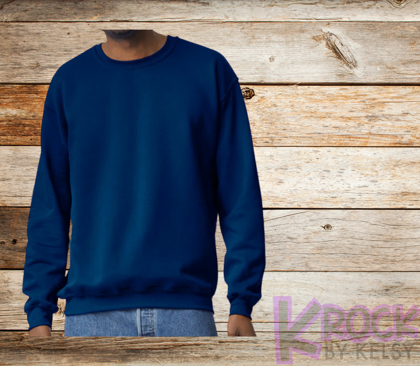 Adult Unisex 50/50 Fleece Crew