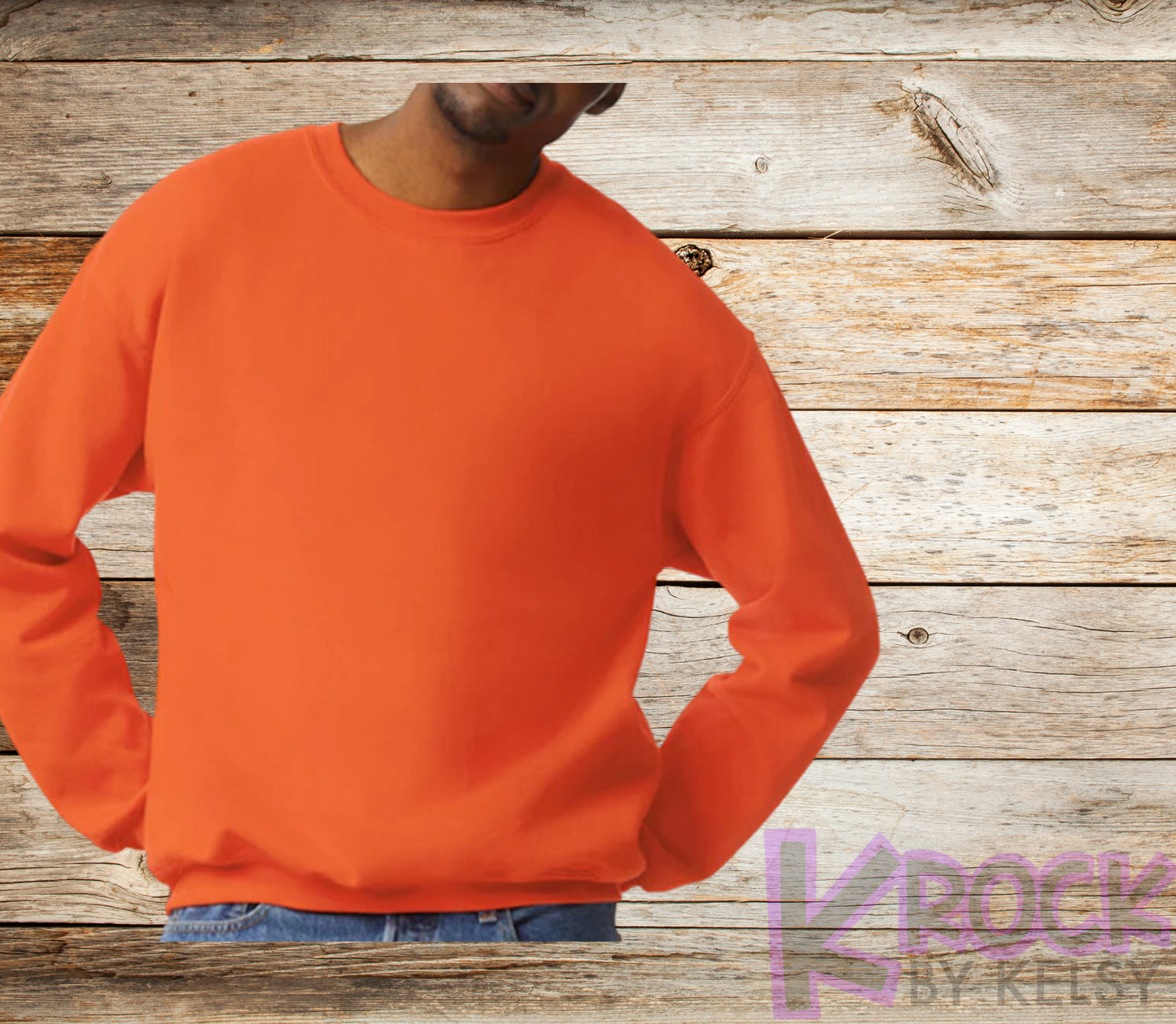 Adult Unisex 50/50 Fleece Crew