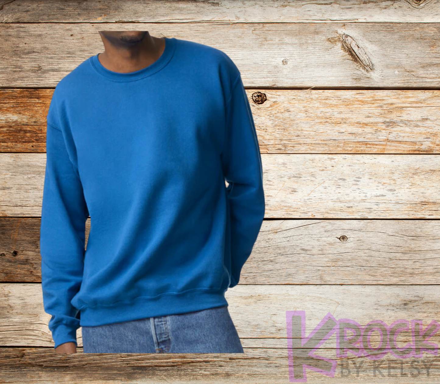 Adult Unisex 50/50 Fleece Crew