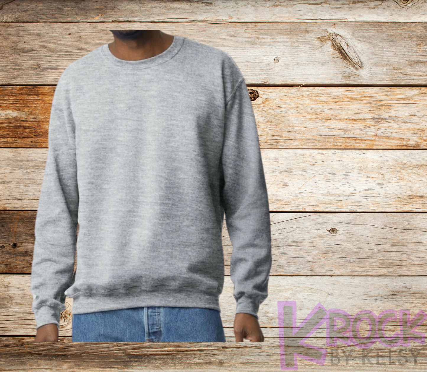 Adult Unisex 50/50 Fleece Crew