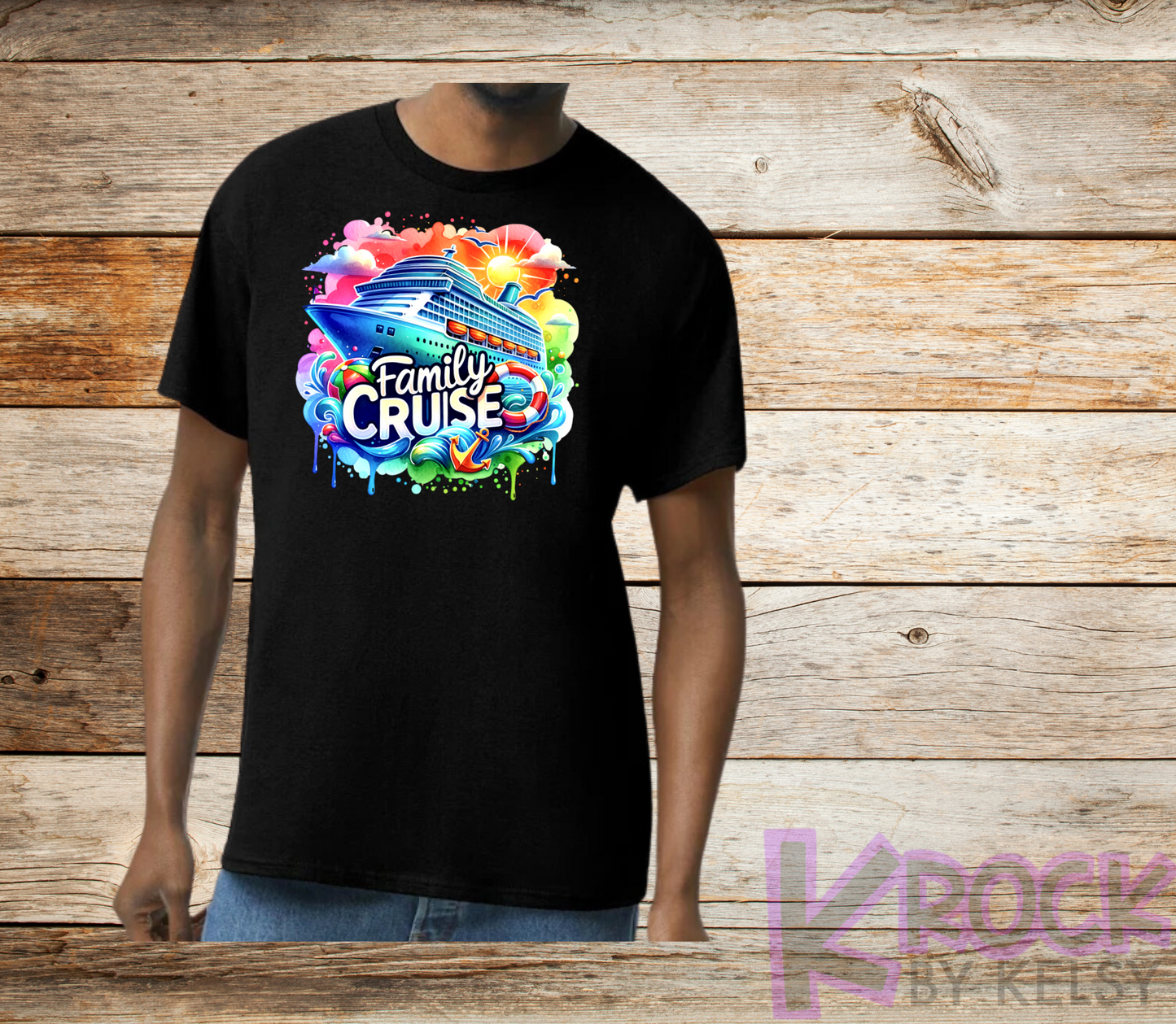 Family Cruise - Adult Unisex Cotton T-Shirt
