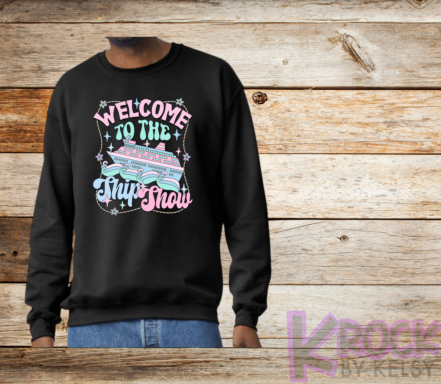Welcome To The Ship Show - Adult Unisex 50/50 Fleece Crew