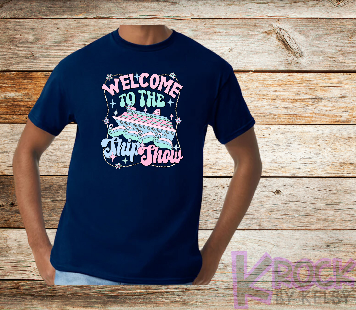 Welcome To The Ship Show - Adult Unisex Cotton T-Shirt