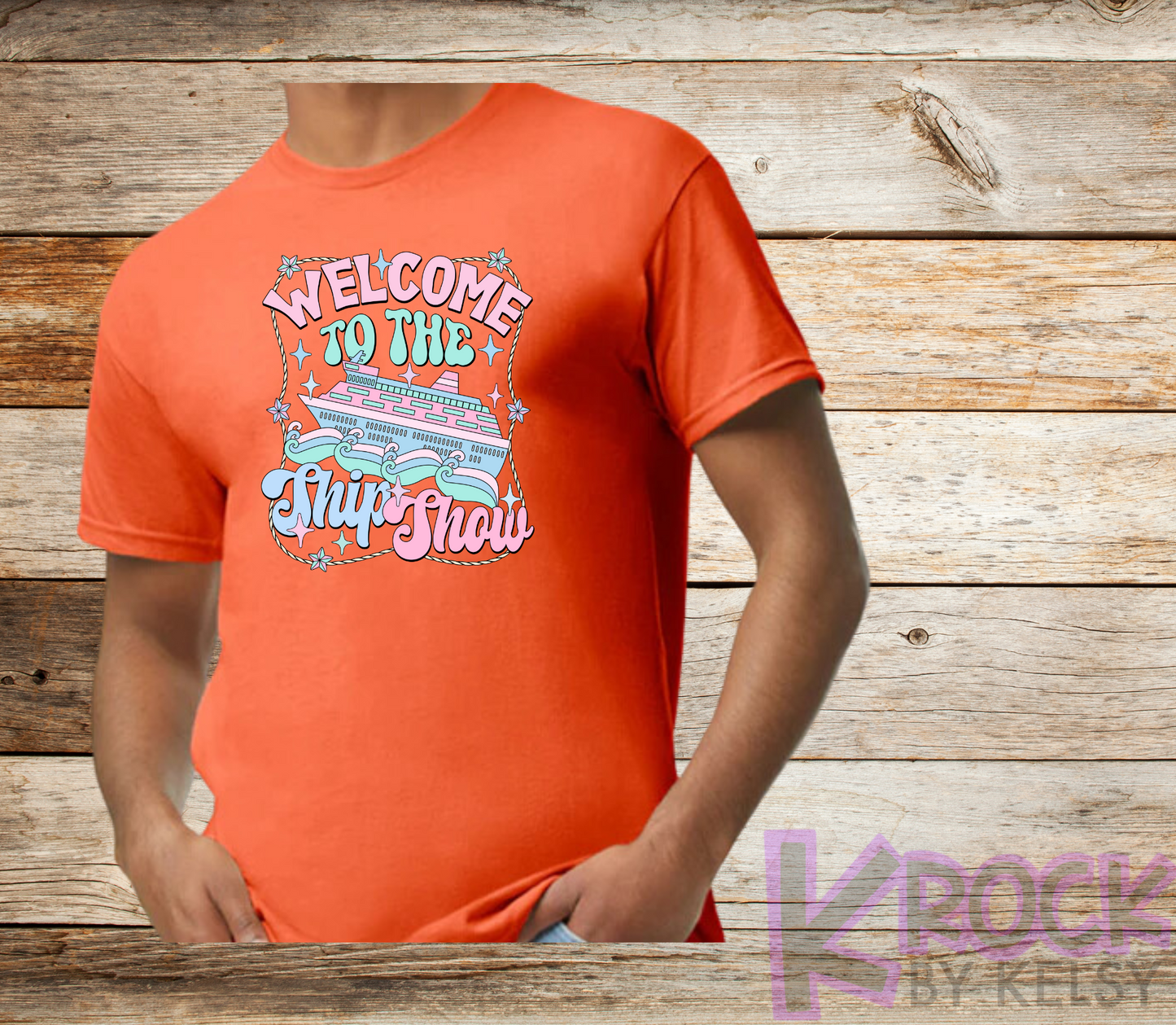 Welcome To The Ship Show - Adult Unisex Cotton T-Shirt