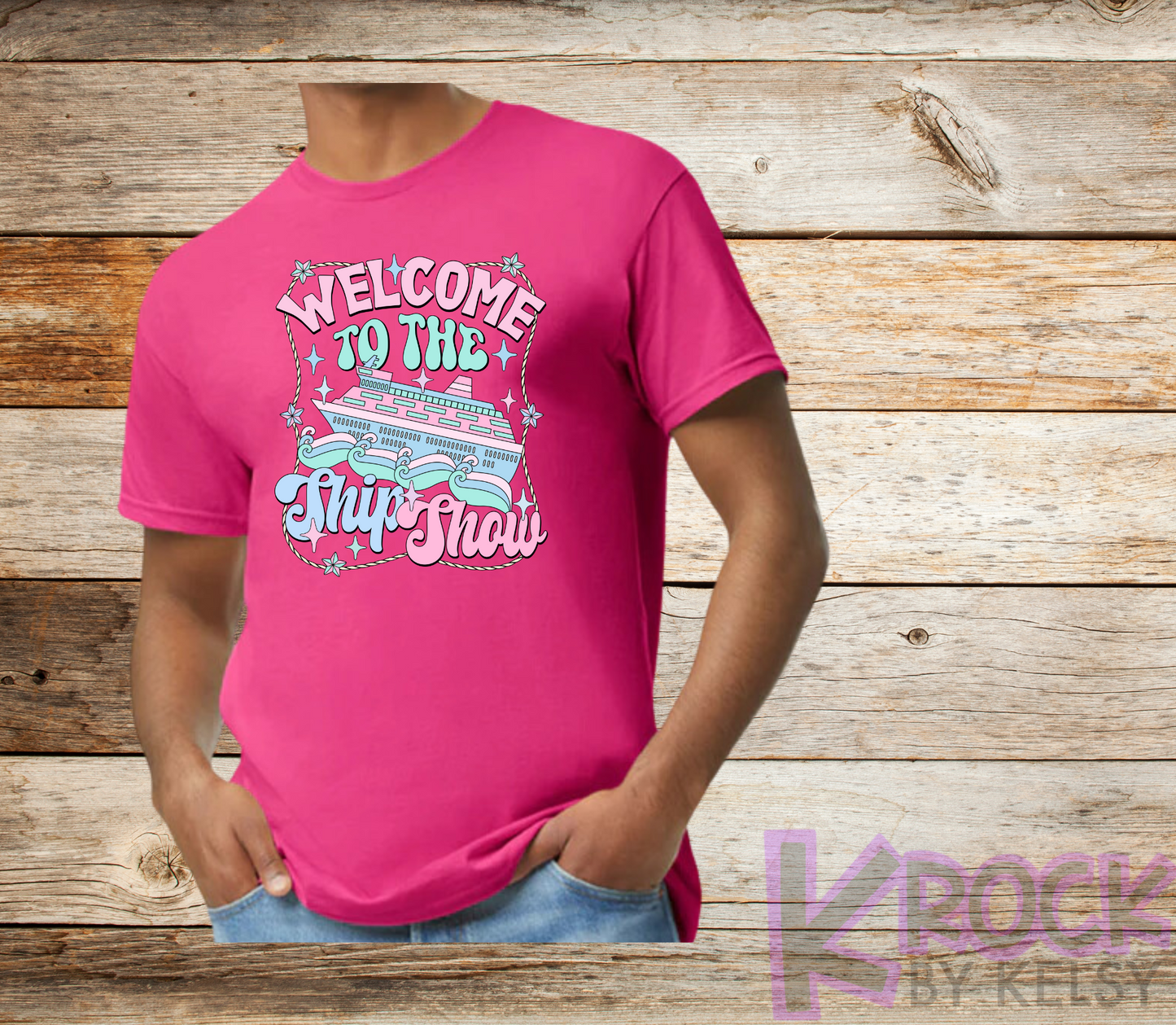 Welcome To The Ship Show - Adult Unisex Cotton T-Shirt