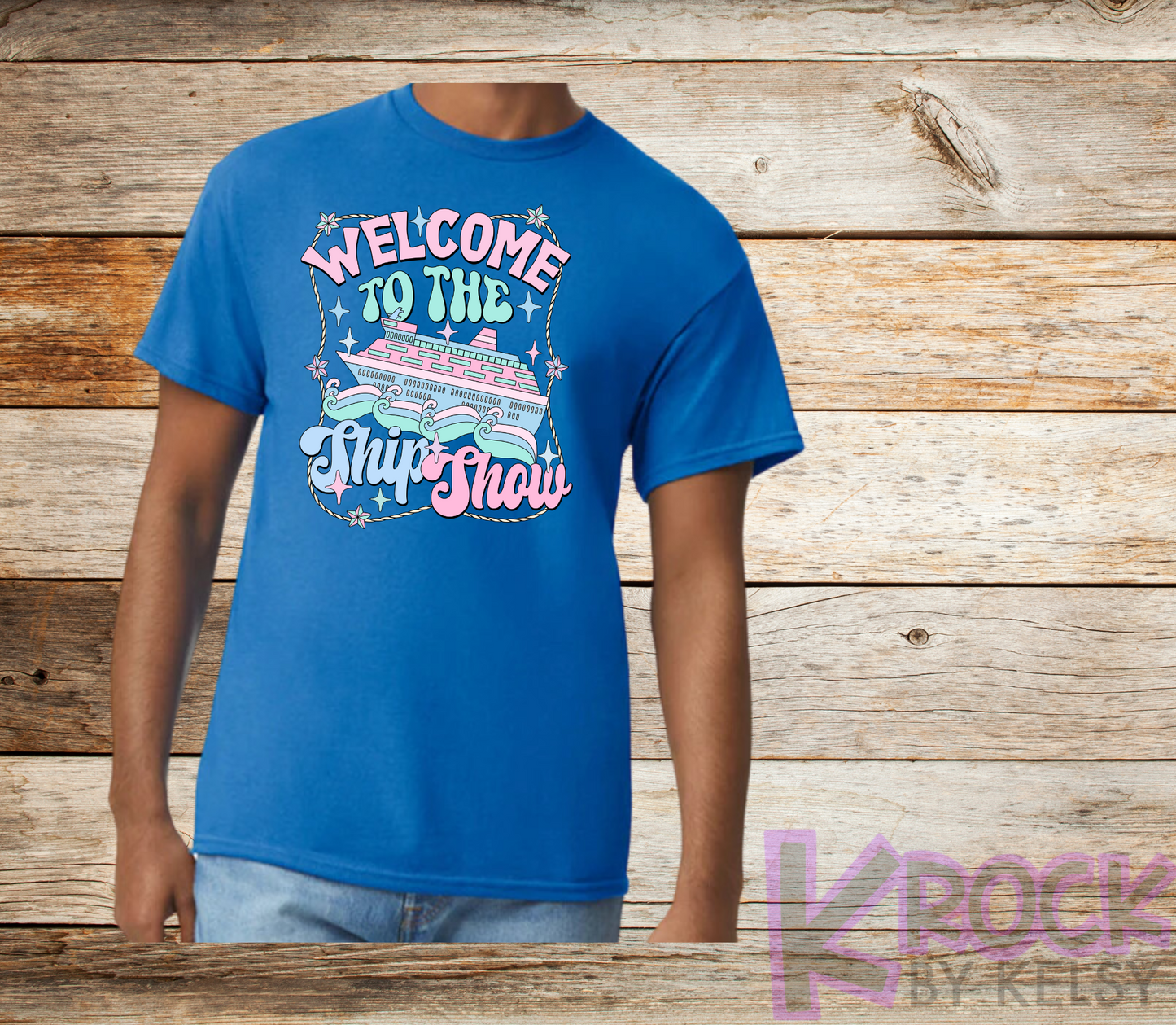 Welcome To The Ship Show - Adult Unisex Cotton T-Shirt