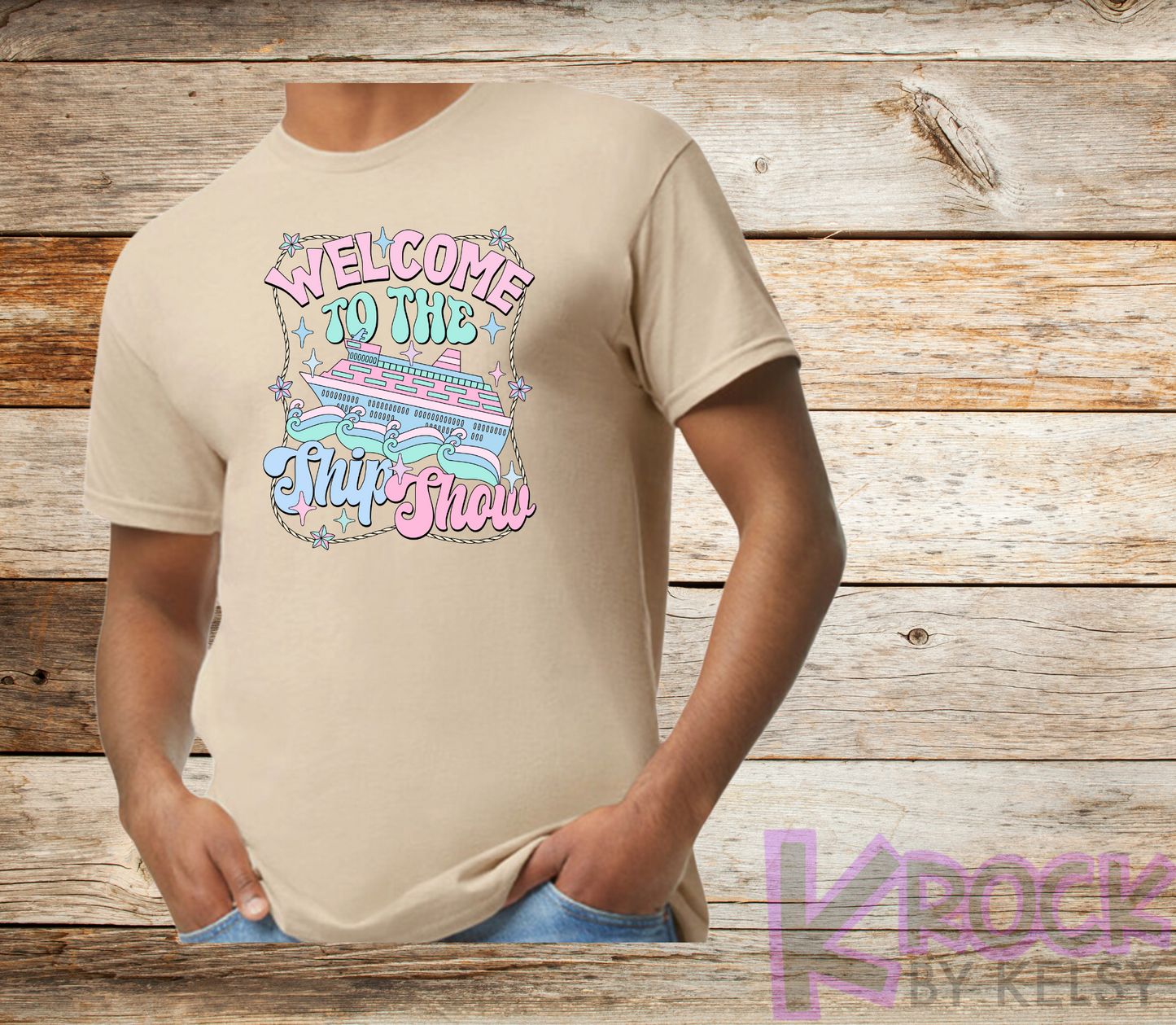 Welcome To The Ship Show - Adult Unisex Cotton T-Shirt