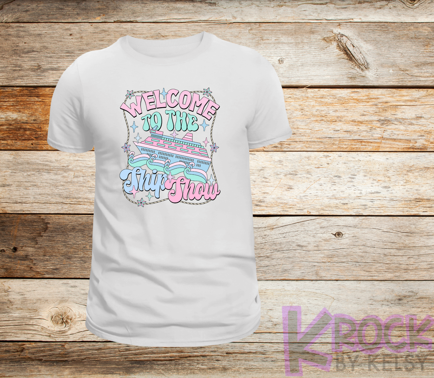 Welcome To The Ship Show - Adult Unisex Cotton T-Shirt
