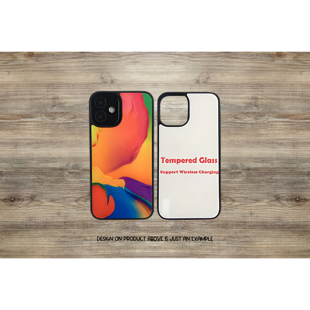 iPhone Customizable Cases w/ Tempered Glass Backs. Wireless Charging Is Supported