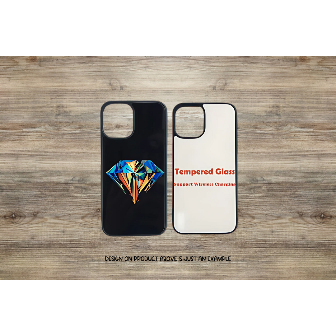 iPhone Customizable Cases w/ Tempered Glass Backs. Wireless Charging Is Supported