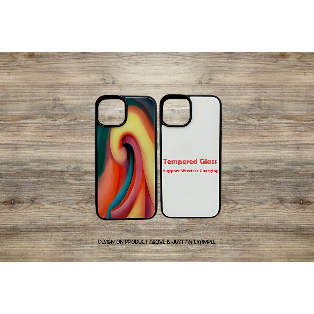 iPhone Customizable Cases w/ Tempered Glass Backs. Wireless Charging Is Supported
