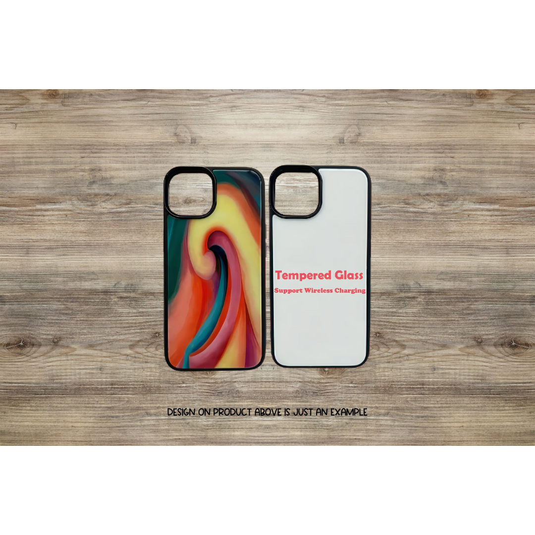 iPhone Customizable Cases w/ Tempered Glass Backs. Wireless Charging Is Supported