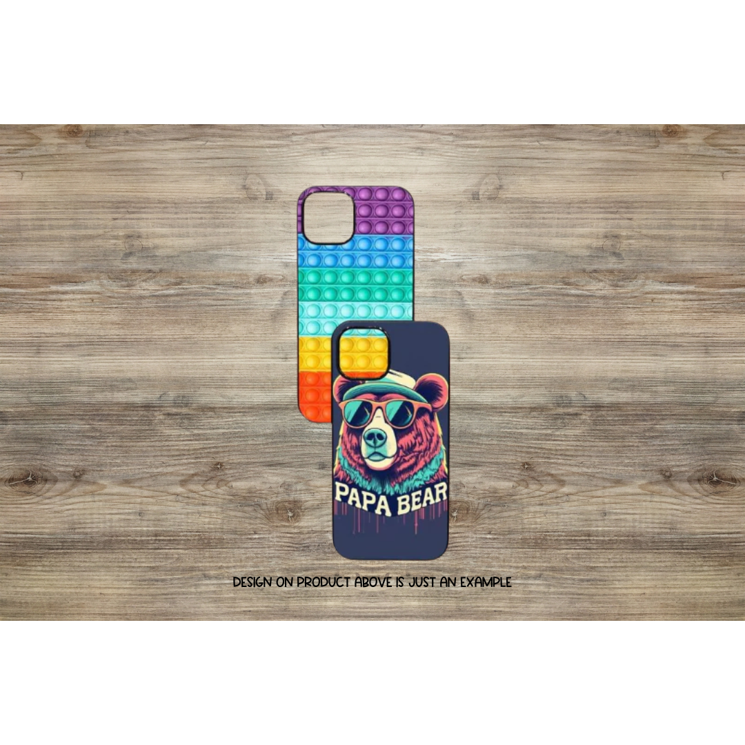 iPhone Customizable Cases w/ Tempered Glass Backs. Wireless Charging Is Supported