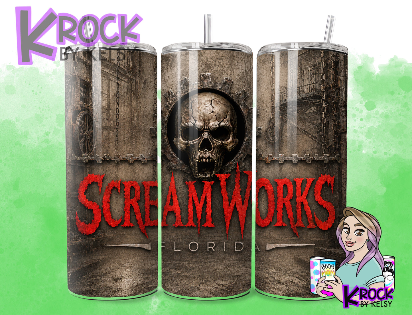 ScreamWorks Florida Tumblers