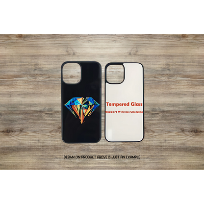 iPhone Customizable Cases w/ Tempered Glass Backs. Wireless Charging Is Supported