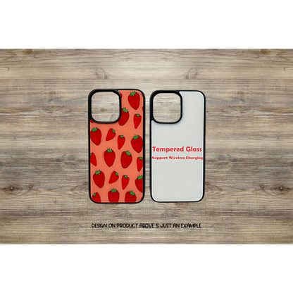 iPhone Customizable Cases w/ Tempered Glass Backs. Wireless Charging Is Supported